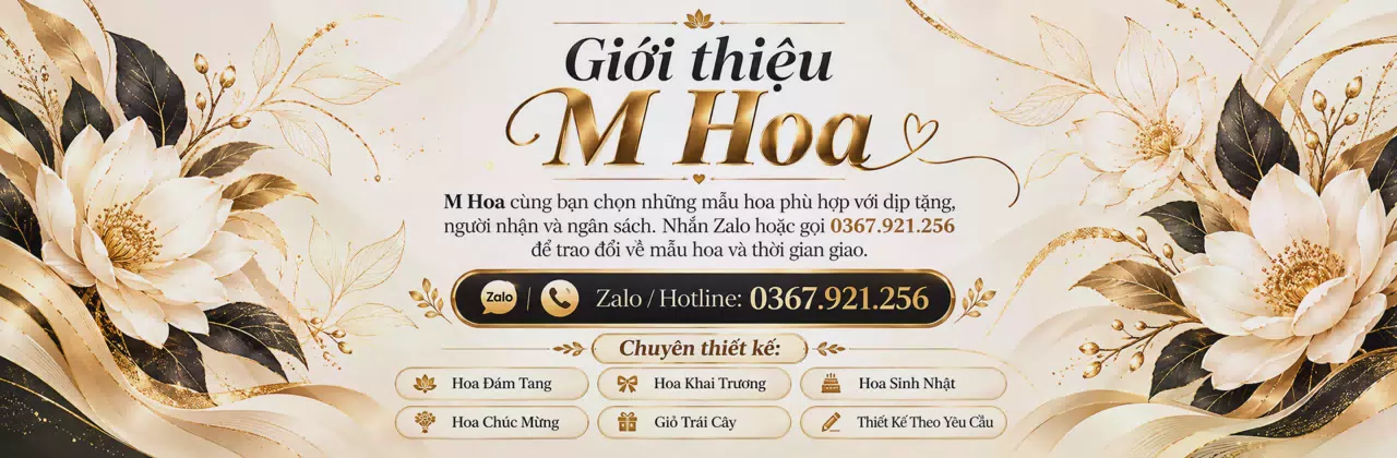 Ảnh bìa Shop hoa tươi Vị Thanh - Để lời nhắn thêm dịu dàng